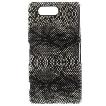 Sony Xperia Z3 Compact Hard Case Snake Skin Black