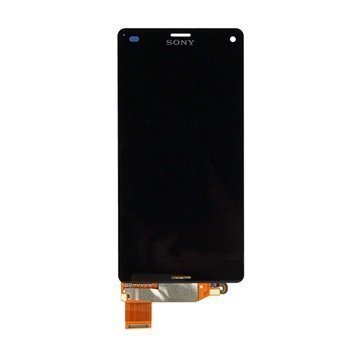 Sony Xperia Z3 Compact LCD Näyttö Musta