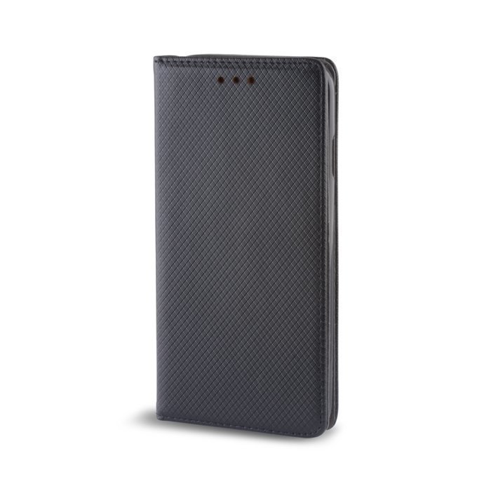 Sony Xperia Z3 Compact Lompakko Smart Magnet kiinnityksellä keinonahkainen suojakotelo Musta