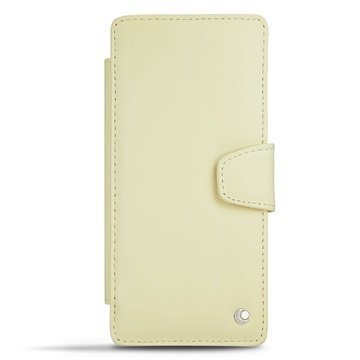 Sony Xperia Z3 Compact Noreve Tradition B Wallet Leather Case PerpÃ©tuelle Beige