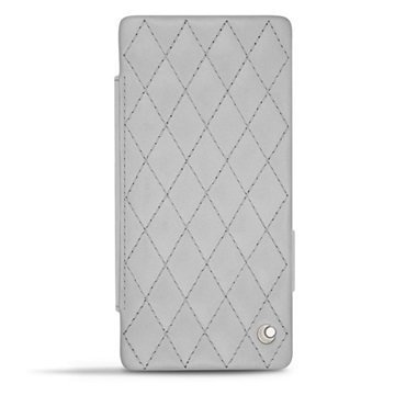 Sony Xperia Z3 Compact Noreve Tradition D Nahkainen Läppäkotelo -PerpÃ©tuelle Couture Harmaa