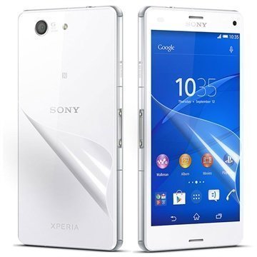 Sony Xperia Z3 Compact Näytönsuojasetti Kirkas