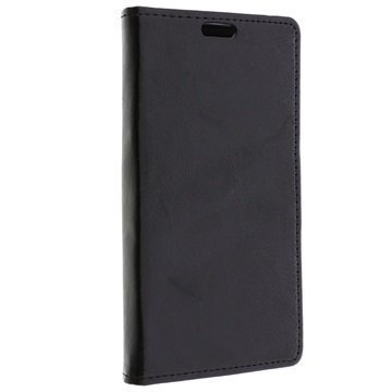 Sony Xperia Z3 Compact Wallet Nahkakotelo Musta