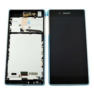 Sony Xperia Z3+ Dual Etukuori & LCD Näyttö Aqua