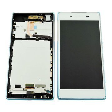 Sony Xperia Z3+ Dual Etukuori & LCD Näyttö Valkoinen