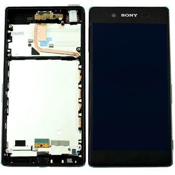 Sony Xperia Z3+ Etukuori & LCD Näyttö Musta