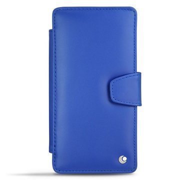 Sony Xperia Z3 Noreve Tradition B Wallet Leather Case PerpÃ©tuelle Ocean Sininen