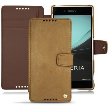 Sony Xperia Z3+ Noreve Tradition B Wallet Nahkakotelo Exception Sable Vintage