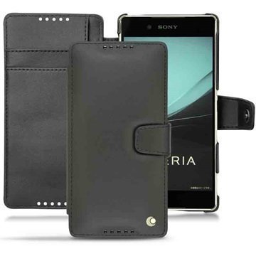 Sony Xperia Z3 Noreve Tradition B Wallet Nahkakotelo PerpÃ©tuelle Musta