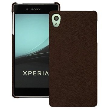 Sony Xperia Z3 Noreve Tradition E Nahkainen Snap-on Suojakuori Ambition Chataigne