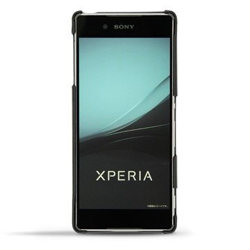 Sony Xperia Z3+ Noreve Tradition E Nahkainen Snap-on Suojakuori PerpÃ©tuelle Musta