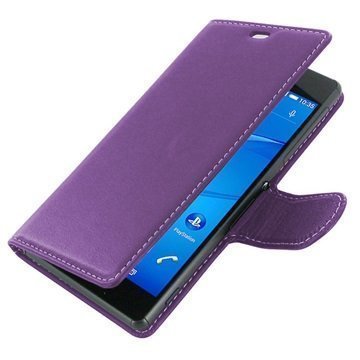 Sony Xperia Z3 PDair Leather Case NP3LSYX3B41 Violetti