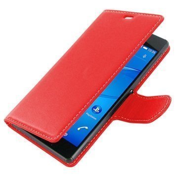 Sony Xperia Z3 PDair Leather Case NP3RSYX3B41 Punainen
