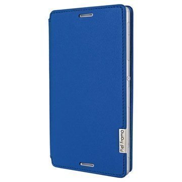 Sony Xperia Z3 Piel Frama FramaSlim Nahkakotelo Sininen