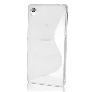 Sony Xperia Z3 iGadgitz S-Line TPU-Suojakotelo Solid Kirkas