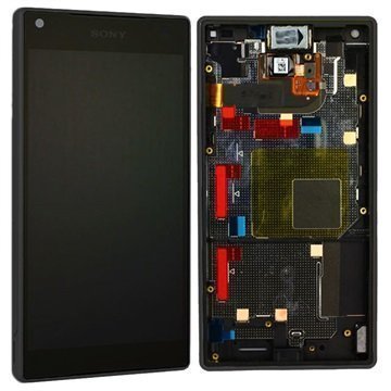 Sony Xperia Z5 Compact Etukuori & LCD Näyttö Musta