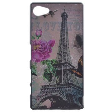 Sony Xperia Z5 Compact Kova Suojakuori Eiffel Torni