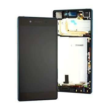 Sony Xperia Z5 Etukuori & LCD Näyttö Vihreä