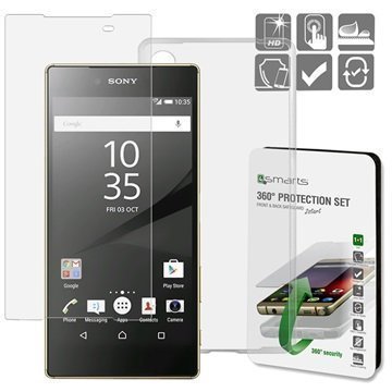 Sony Xperia Z5 Premium 4smarts 360 Suojaussetti Läpinäkyvä