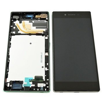 Sony Xperia Z5 Premium Etukuori & LCD Näyttö Kromi
