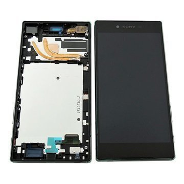 Sony Xperia Z5 Premium Etukuori & LCD Näyttö Musta