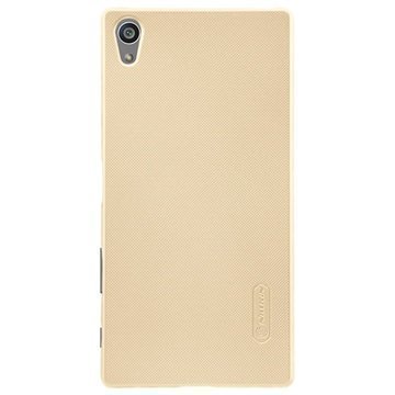 Sony Xperia Z5 Premium Nillkin Super Frosted Shield Suojakuori Kulta