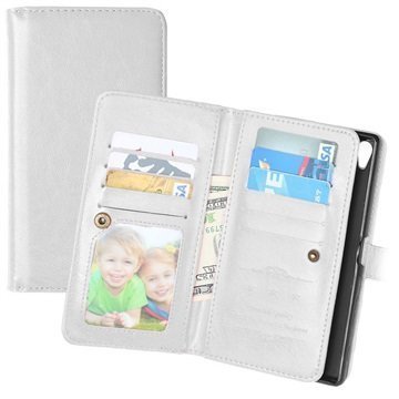 Sony Xperia Z5 Premium Xperia Z5 Premium Dual Multifunctional Wallet Case White