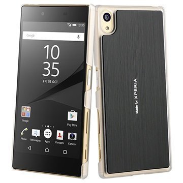 Sony Xperia Z5 Roxfit Titanium Slim Shell Kuori Musta