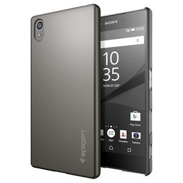 Sony Xperia Z5 Spigen Thin Fit Kotelo Asemetalli