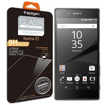 Sony Xperia Z5 Xperia Z5 Dual Spigen GLAS.tR Ohut Näytönsuoja