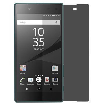 Sony Xperia Z5 Z5 Dual Privacy Näytönsuoja Karkaistua Lasia