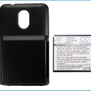 Sprint SPH-D710 Sprint Galaxy S II Epic Touch 4G Extended With Back Cover yhteensopiva akku 2400 mAh