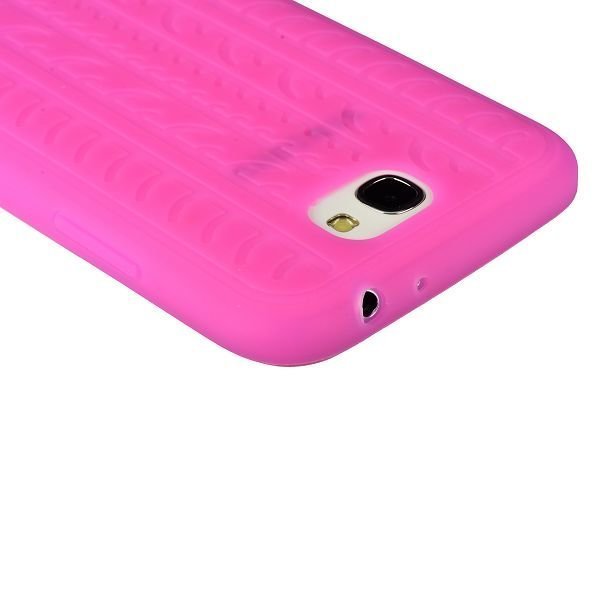 Star Tire Kuuma Pinkki Samsung Galaxy Note 2 Suojakuori