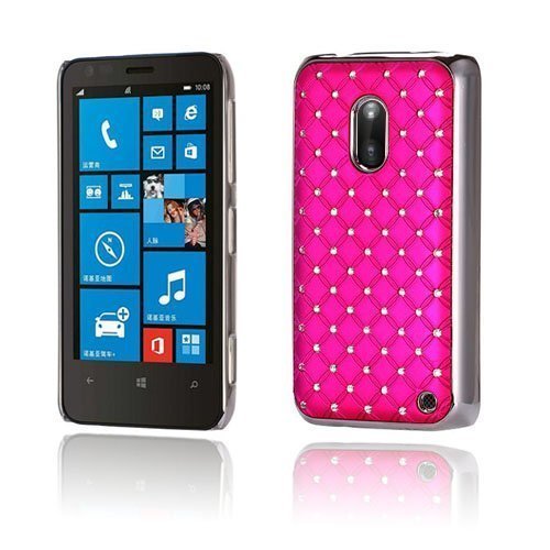 Stars Kuuma Pinkki Nokia Lumia 620 Suojakuori