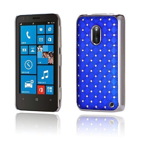 Stars Tummansininen Nokia Lumia 620 Suojakuori