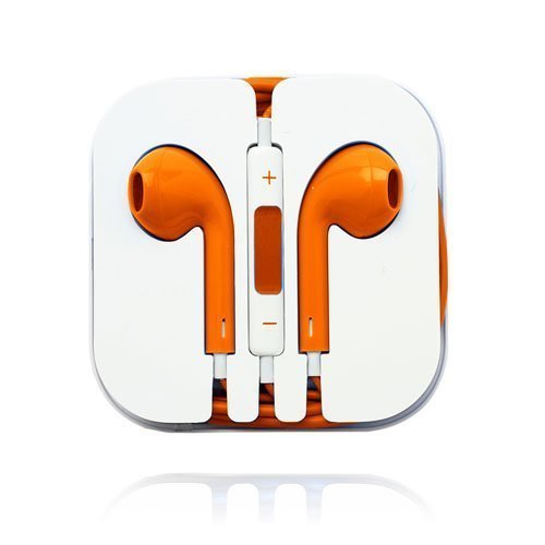 Stereo Kuulokkeet With Kaukosäätimellä Oranssi