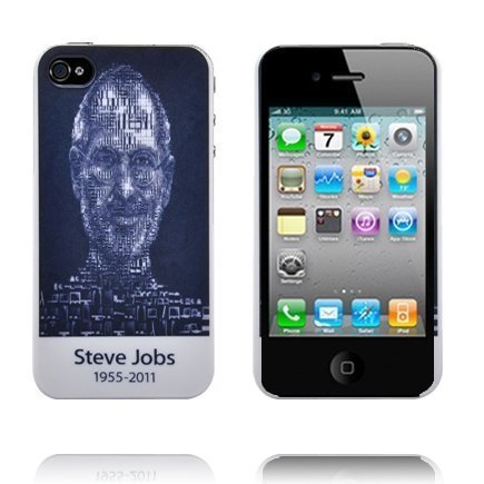 Steve Jobs Iphone 4 Suojakuori Design No 4