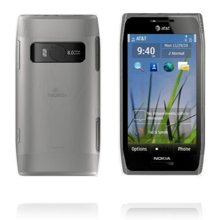 Storm Läpikuultava Nokia X7 Silikonikuori