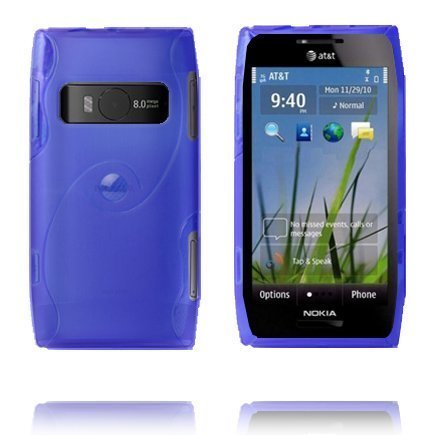Storm Sininen Nokia X7 Silikonikuori
