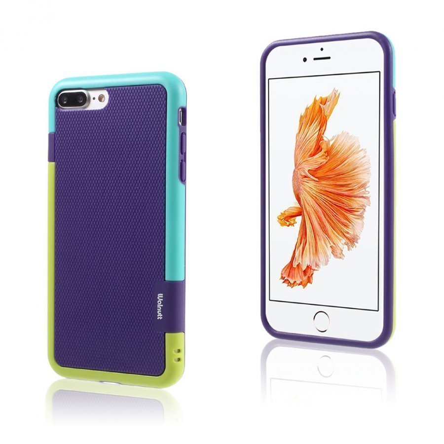 Strandberg Iphone 7 Plus Väri Sekoitus Joustava Muovikuori Violetti