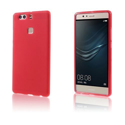 Sund Huawei P9 Plus Suojaava Kuori Punainen