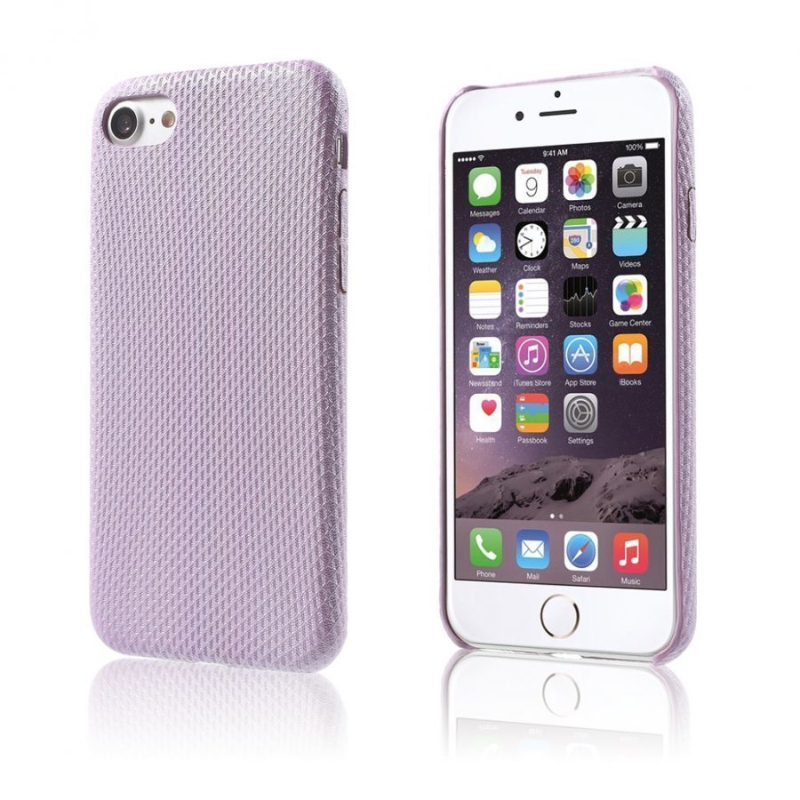 Sund Iphone 7 Suojaava Keinonahka Kuori Violetti