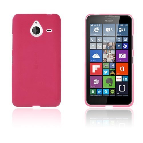 Sund Microsoft Lumia 640 Xl Suojakuori Kuuma Pinkki