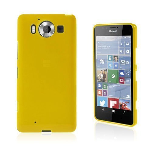 Sund Microsoft Lumia 950 Kuori Keltainen