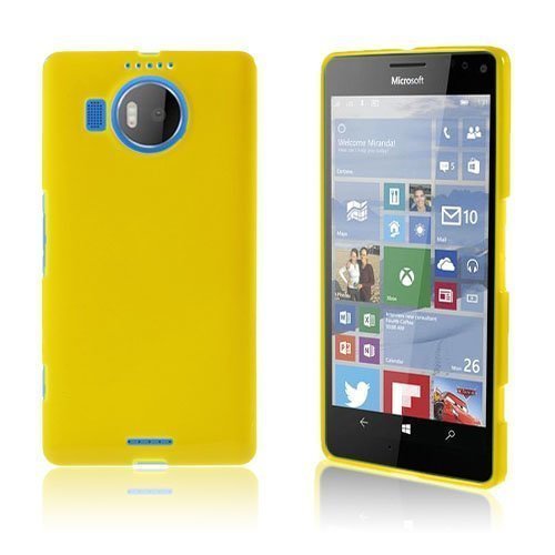 Sund Microsoft Lumia 950 Xl Kuori Keltainen