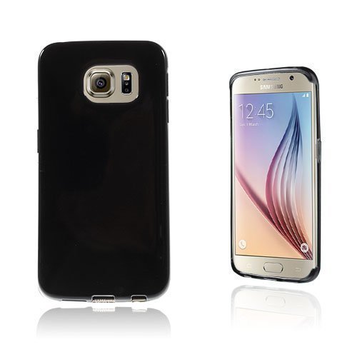 Sund Samsung Galaxy S6 Edge Suojakuori Musta