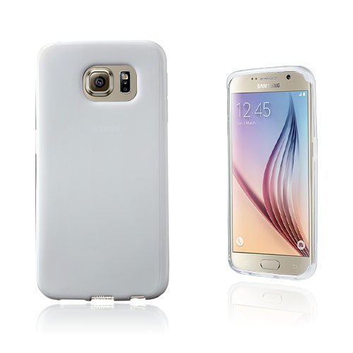 Sund Samsung Galaxy S6 Edge Suojakuori Valkoinen
