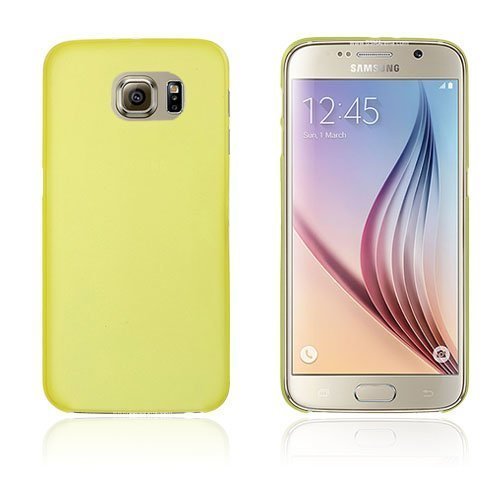 Sund Samsung Galaxy S6 Suojakuori Keltainen