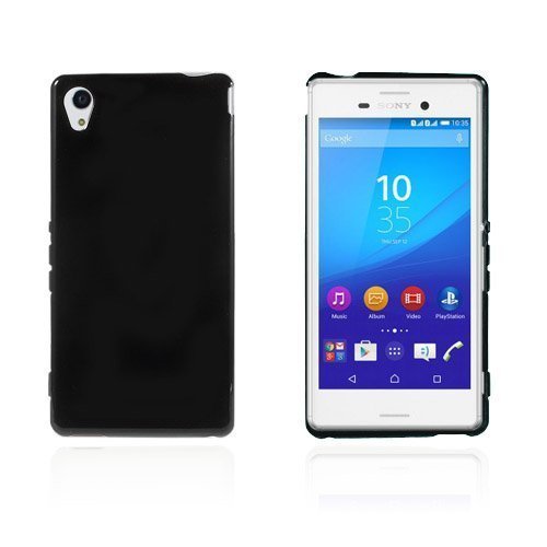 Sund Sony Xperia M4 Aqua Suojakuori Musta