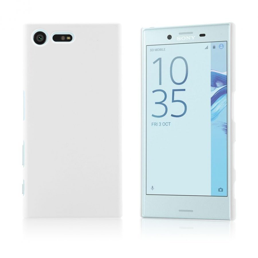 Sund Sony Xperia X Compact Kuminen Muovikuori Valkoinen